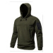 60343 Dewberry Warm Outdoor Hooded Mens Fleece-DARK KHAKI