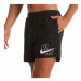 Pánske plavky NIKE SWIM Logo Lap 5 inch-001 Black