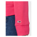 Tommy Jeans Mikina Serif Linear DW0DW15056 Ružová Regular Fit