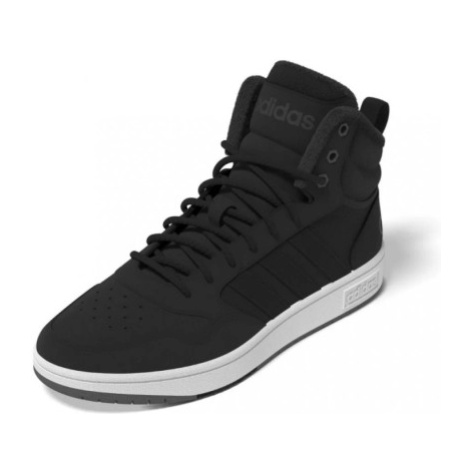 Pánske členkové zimné topánky ADIDAS Hoops 3.0 Mid WTR core black core black footwear white