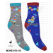 MORE Vzorované ponožky More-078-115 115-modrá