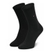 Tommy Hilfiger Súprava 2 párov vysokých dámskych ponožiek 701210526 Čierna