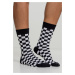 Checker Socks 2-Pack black/white