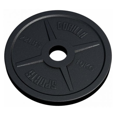 Gorilla Sports Zátěžový kotouč 50/51 mm, litina, 10 kg