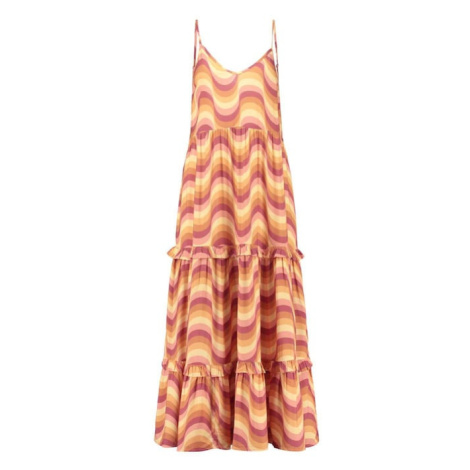 Shiwi Letné šaty 'Sicily'  béžová / hrdzavohnedá / okrová / svetloružová
