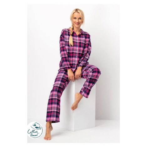 DÁMSKE PYŽAMO LNS 490 B25 2XL-4XL Key