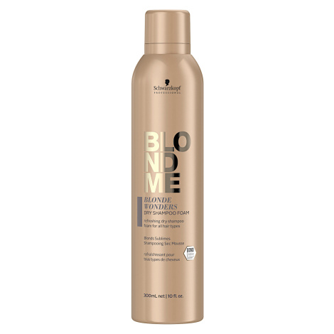 Suchý penový šampón pre blond vlasy Schwarzkopf Professional BlondMe Blonde Wonders - 300 ml (27