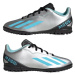 Juniorské futbalové kopačky turfy ADIDAS X CRAZYFAST MESSI 4 SILVMT BLIBLU CBLACK_IE4068_tf