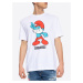 DSQUARED2 X The Smurfs White tričko