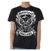 Motörhead tričko Crossed Swords England Crest Čierna
