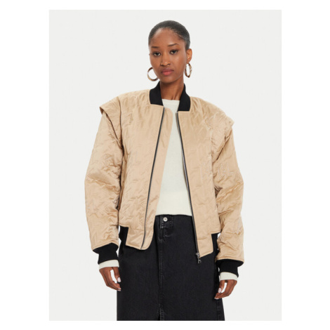 KARL LAGERFELD Bundy bomber 245W1506 Béžová Regular Fit