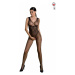 Passion ECO BS003 black - Bodystocking Farba: Čierna