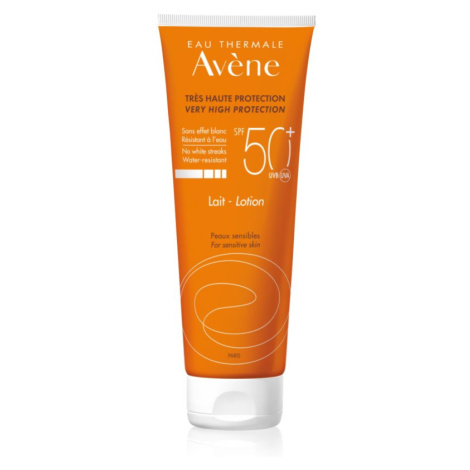 Avène Sun Sensitive ochranné mlieko pre citlivú pokožku SPF 50+