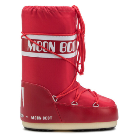 Moon Boot Snehule Nylon 14004400003 Červená