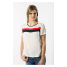 Tričko - TOMMY HILFIGER JOSIE TOP SS biele