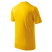 Malfini Basic Detské tričko 138 žltá