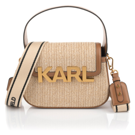 Kabelka Karl Lagerfeld K/Letters Woven Md Crossbody Rôznofarebná