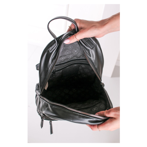 Čierny prešívaný ruksak 184199 Xti