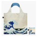 Skladacia nákupná taška LOQI KATSUSHIKA HOKUSAI The Great Wave