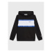 Calvin Klein Jeans Tepláková súprava Logo IB0IB01559 Čierna Regular Fit