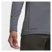 Pánske termo tričko Pro Warm CU6740 - Nike tmavě šedá