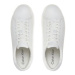 Calvin Klein Sneakersy Clean Cupsole Lace Up HW0HW01863 Biela