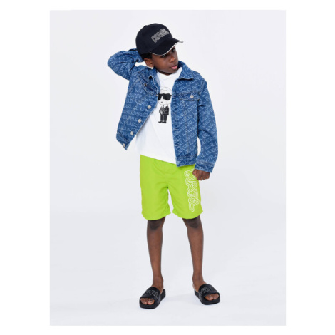 Karl Lagerfeld Kids Plavecké šortky Z20098 D Zelená Regular Fit