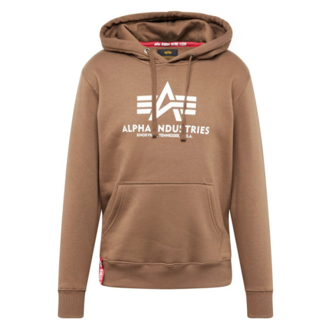 ALPHA INDUSTRIES Mikina  farba ťavej srsti