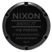 Nixon Analógové hodinky  zlatá / čierna