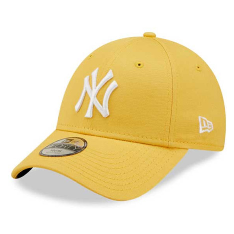 Detská New Era 9Forty YOUTH Essendial MLB New York Yankees League Yellow White cap Adjustable