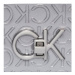 Calvin Klein Kabelka Re-Lock Double Gusette_Emb K60K611338 Strieborná