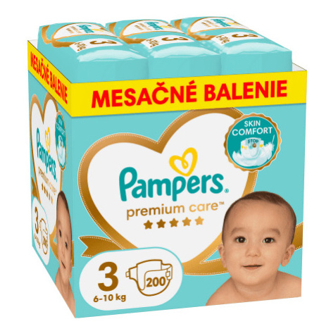 PAMPERS Premium care 3 200 ks