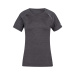 Women's sports T-shirt Hannah SHELLY II anthracite mel