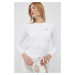 Bavlnený sveter Polo Ralph Lauren biela farba,211891640