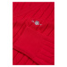 SVETER GANT STRETCH COTTON CABLE V-NECK RUBY RED