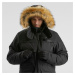 Pánska nepremokavá zimná bunda na turistiku SH500 Ultra-Warm do -20 °C