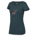 Women's T-shirt Hannah SILENA sea pine