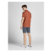 Jack&Jones Bavlnené šortky Fury 12206889 Modrá Regular Fit