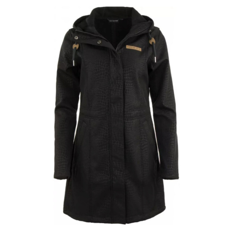 Alpine Pro Mefera Dámsky softshellový kabát LCTY192 čierna