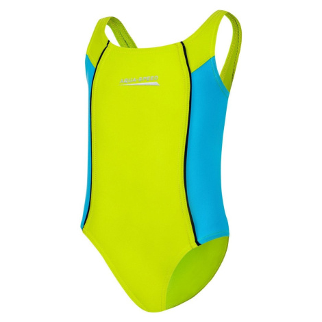 AQUA SPEED Kids's Swimming Suit Luna Pattern 82