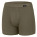 Pánské boxerky 092 Authentic plus khaki - CORNETTE khaki 5XL