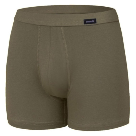 Pánské boxerky 092 Authentic plus khaki - CORNETTE khaki 5XL