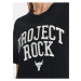 Čierne dámske tričko Under Armour Project Rock Hwt Campus T