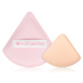 Brushworks Triangular Powder Puff Duo penový aplikátor na make-up