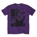 Jimi Hendrix tričko Let Me Die Fialová