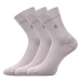Ponožky LONKA Dagles svetlo šedé 3 páry 116534
