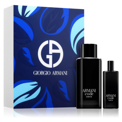 Armani Code Parfum darčeková sada pre mužov