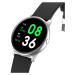 SMARTWATCH UNISEX G. Rossi SW010-5 silver/black (sg005f)