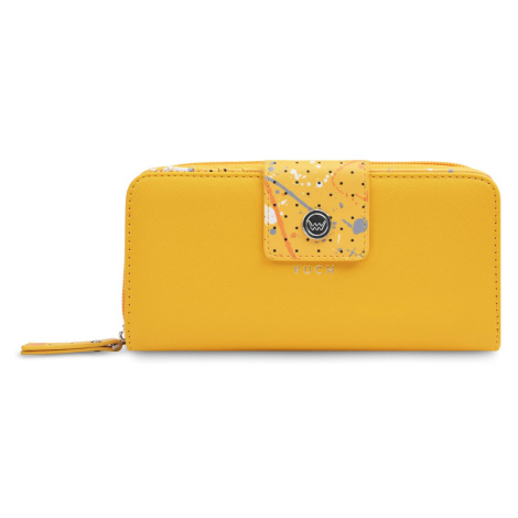 VUCH Fili Design Yellow Wallet