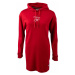 Tommy Hilfiger HOODIE DRESS Dámske mikinové šaty, červená, veľkosť